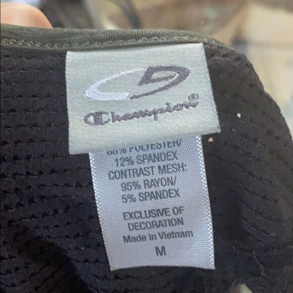 Champion Olive Green Black Workout Tank Top - Picture 5 of 5